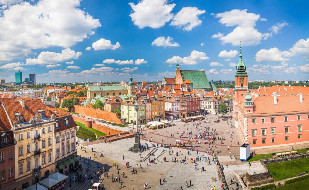 Warsaw Downtown View 3 Rooms 60M2+ Free Garage 2Km Old Town Metro 9Min Tram Eksteriør bilde